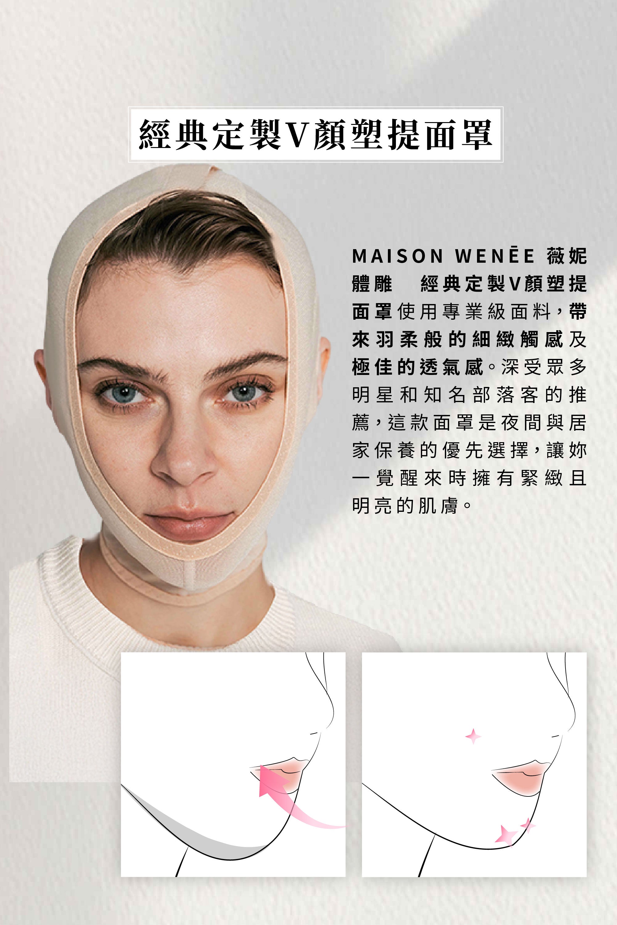 經典定製V顏塑提面罩